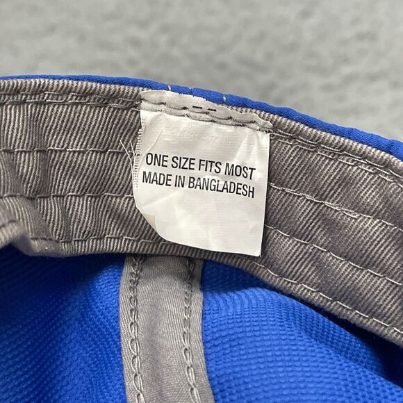 Reel Legends Hat Cap Mens Adjustable Snapback Fishing Blue Performance Outdoor - Picture 7 of 7